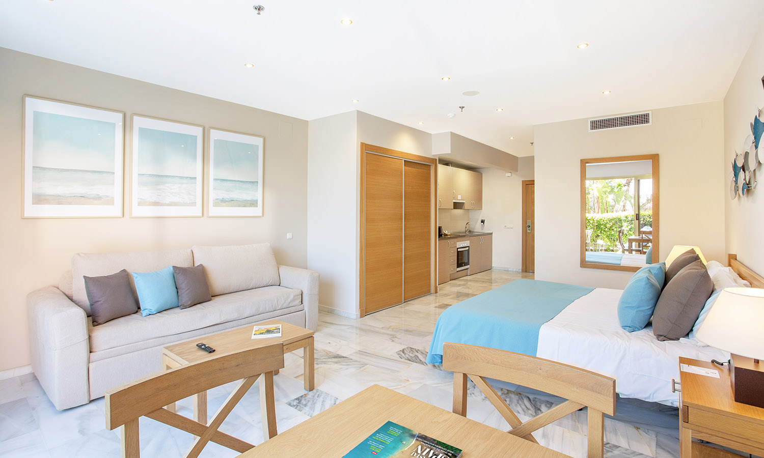 Estos apartamentos están completamente adaptados y ofrecen alojamiento de lujo para clientes con movilidad reducida